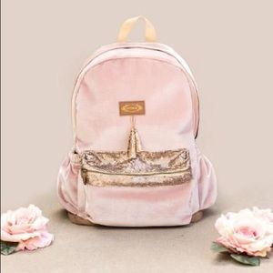 Joyfolie velvet blush backpack!